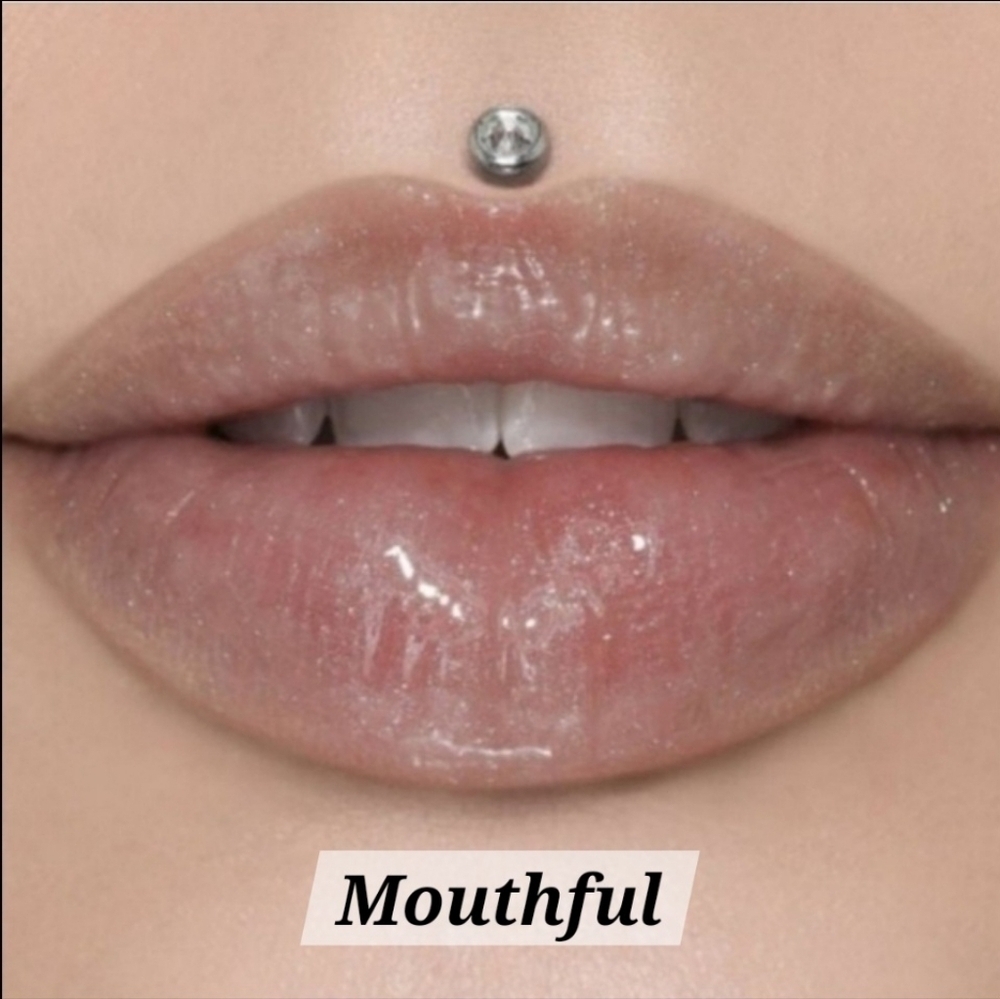 Jeffree Star The Gloss in Mouthful, NEW. Full Size, 4.5ml/0.15 fl oz.